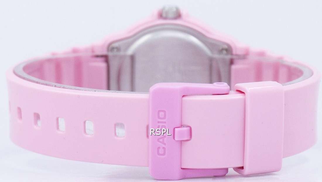 Casio Pink Resin Strap LRW-200H-4B2VDF LRW200H-4B2VDF Women's Watch