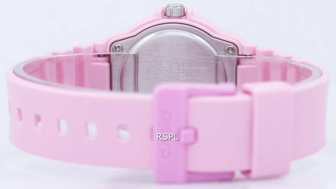 Casio Pink Resin Strap LRW-200H-4B2VDF LRW200H-4B2VDF Women's Watch