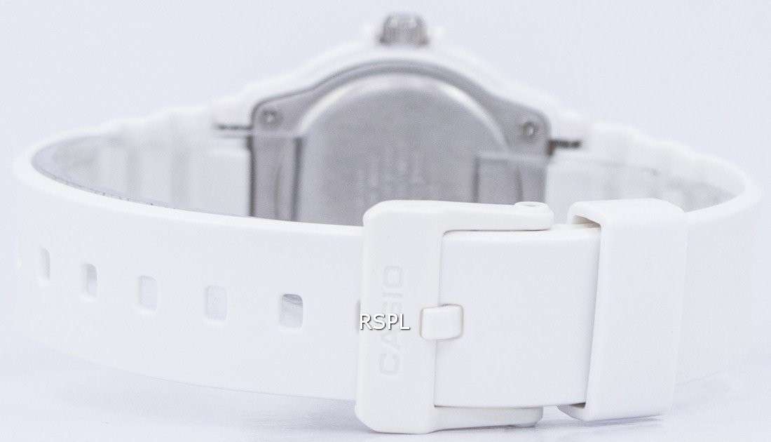 Casio Enticer Analog White Dial LRW-200H-7BVDF LRW200H-7BVDF Women's Watch