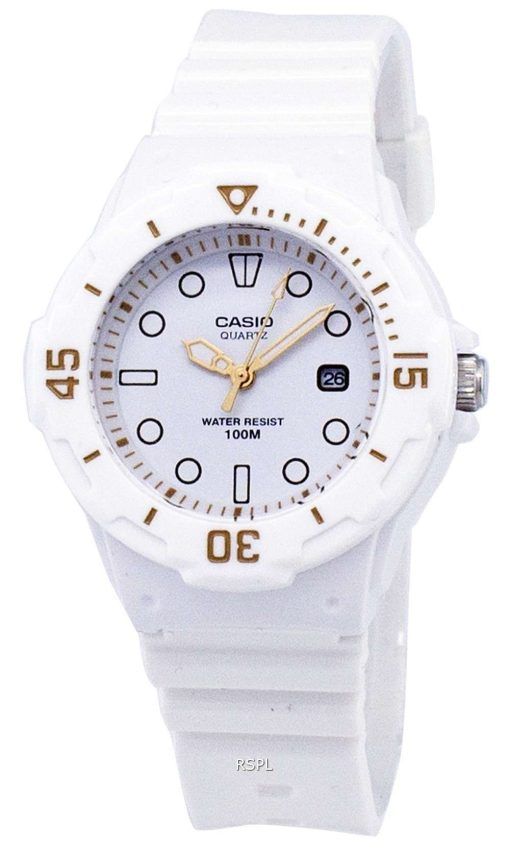 Casio Enticer Classic Analog White Dial LRW-200H-7E2VDF LRW200H-7E2VDF Women's Watch