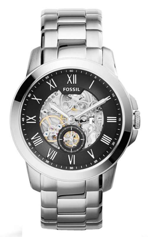 Fossil Grant Automatic Skeleton Dial ME3055 Men's Watch