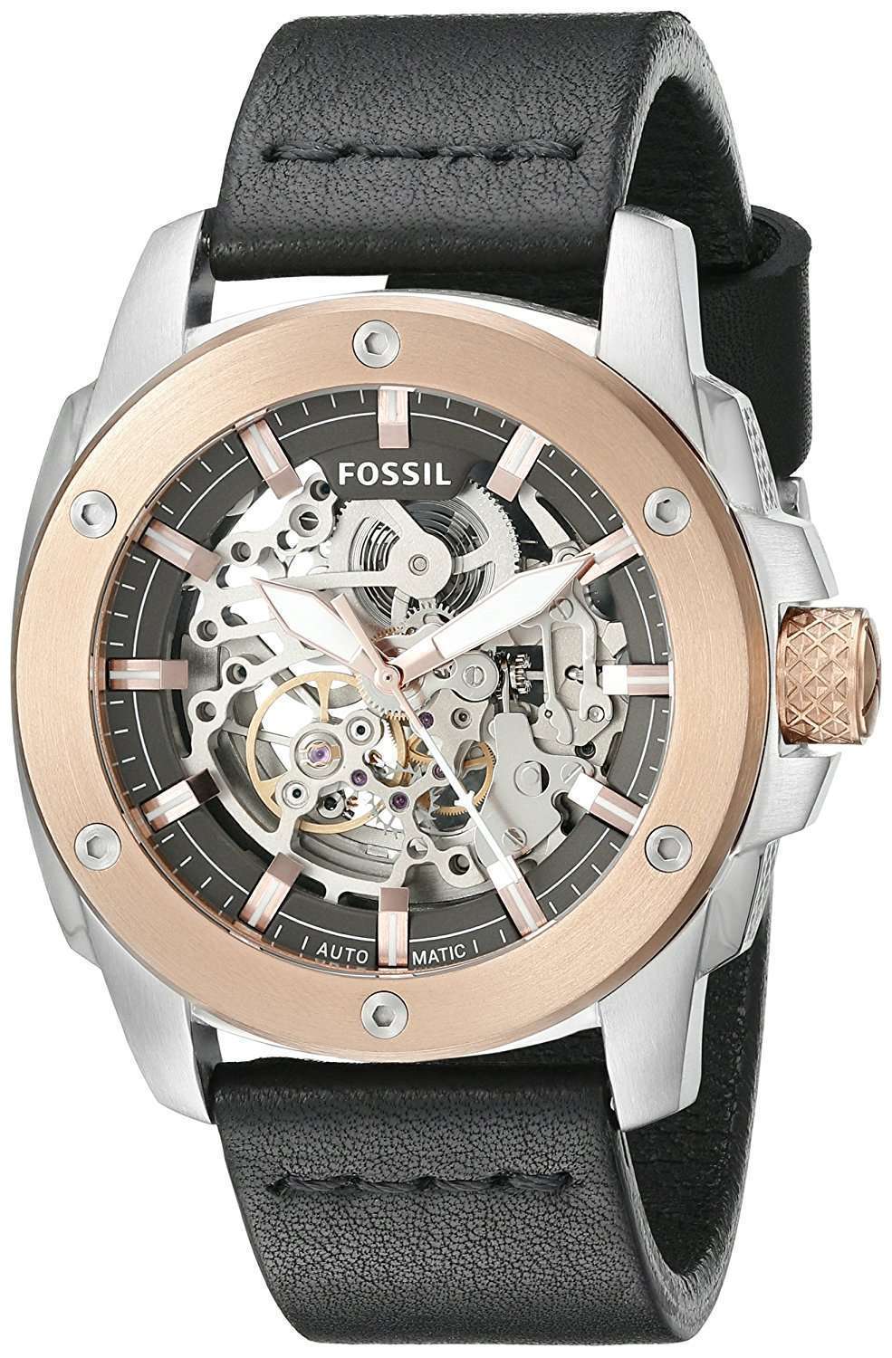 Fossil Modern Machine Automatic Skeleton ME3082 Men's Watch