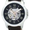 Fossil Grant Automatic Black Skeleton Dial ME3100 Mens Watch