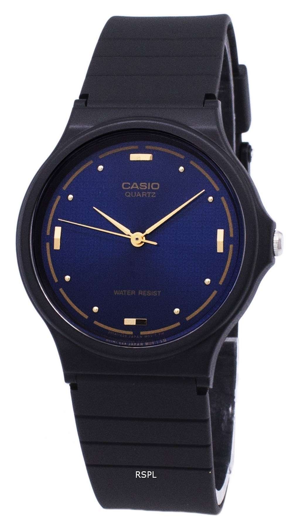 Casio Quartz Enticer Analog Blue Dial MQ-76-2ALDF MQ-76-2AL Men's Watch