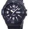 Casio Quartz Analog 100M Black Resin Strap MRW-200H-1B2VDF MRW200H-1B2VDF Men's Watch