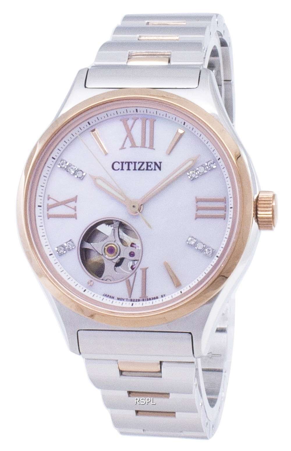 Citizen Automatic PC1009-51D Diamond Accents Analog Women's Watch