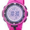 Casio Protrek Atomic Tough Solar Triple Sensor Pink PRW-3000-4B PRW3000-4B Watch