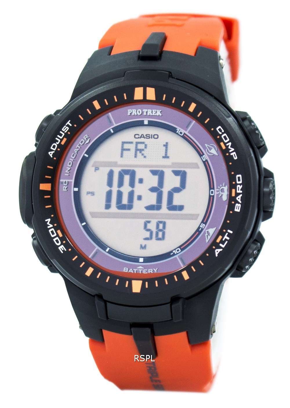 Casio Protrek Triple Sensor Atomic PRW-3000-4D Watch