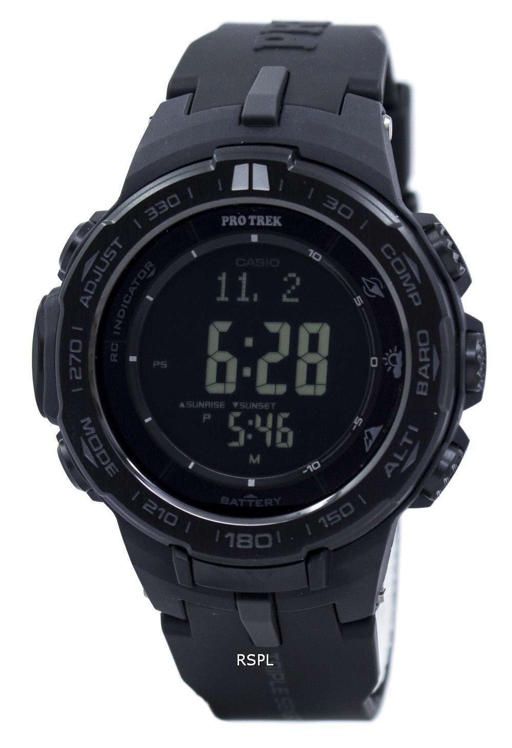 Casio Protrek Radio-Controlled Multi Band 6 Tough Solar PRW-3100Y-1B Men's Watch