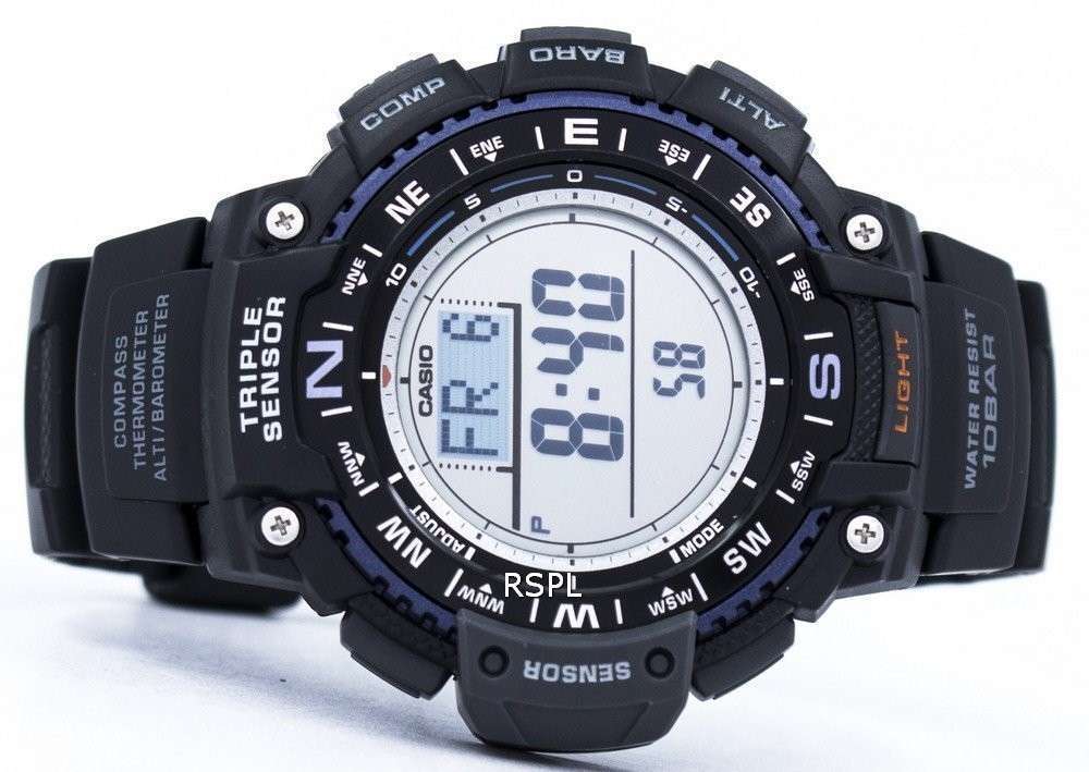 Casio Protrek Triple Sensor Digital SGW-1000-1A Watch