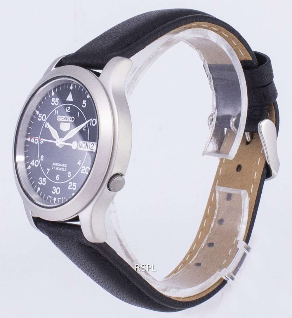 Seiko Seiko 5 SNK807K2 Day Date 21 Jewels Box Automatic Mens Watch Auth  Works - Japan Pre-owned Vintage
