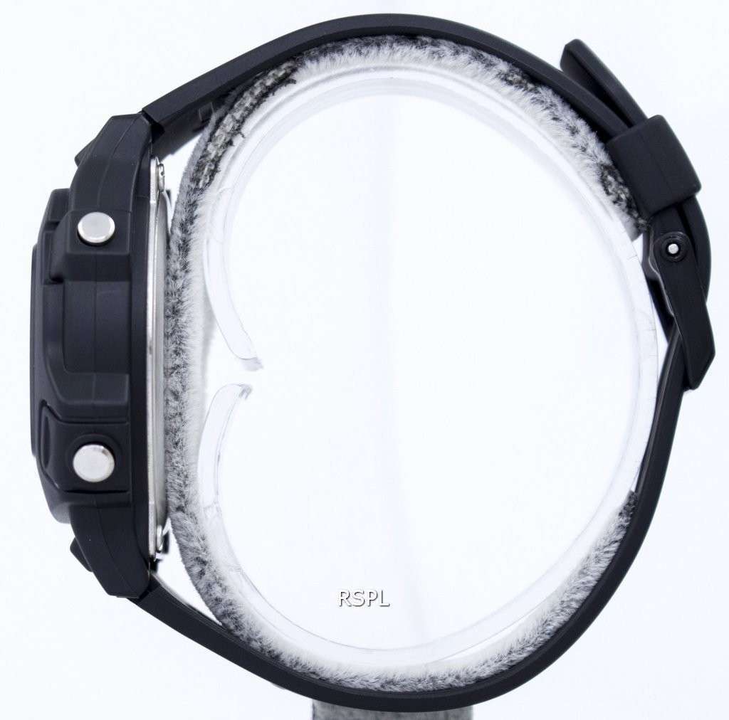 Casio Illuminator Electro Luminescence Chronograph Alarm W-740-1V W740-1V Men's Watch