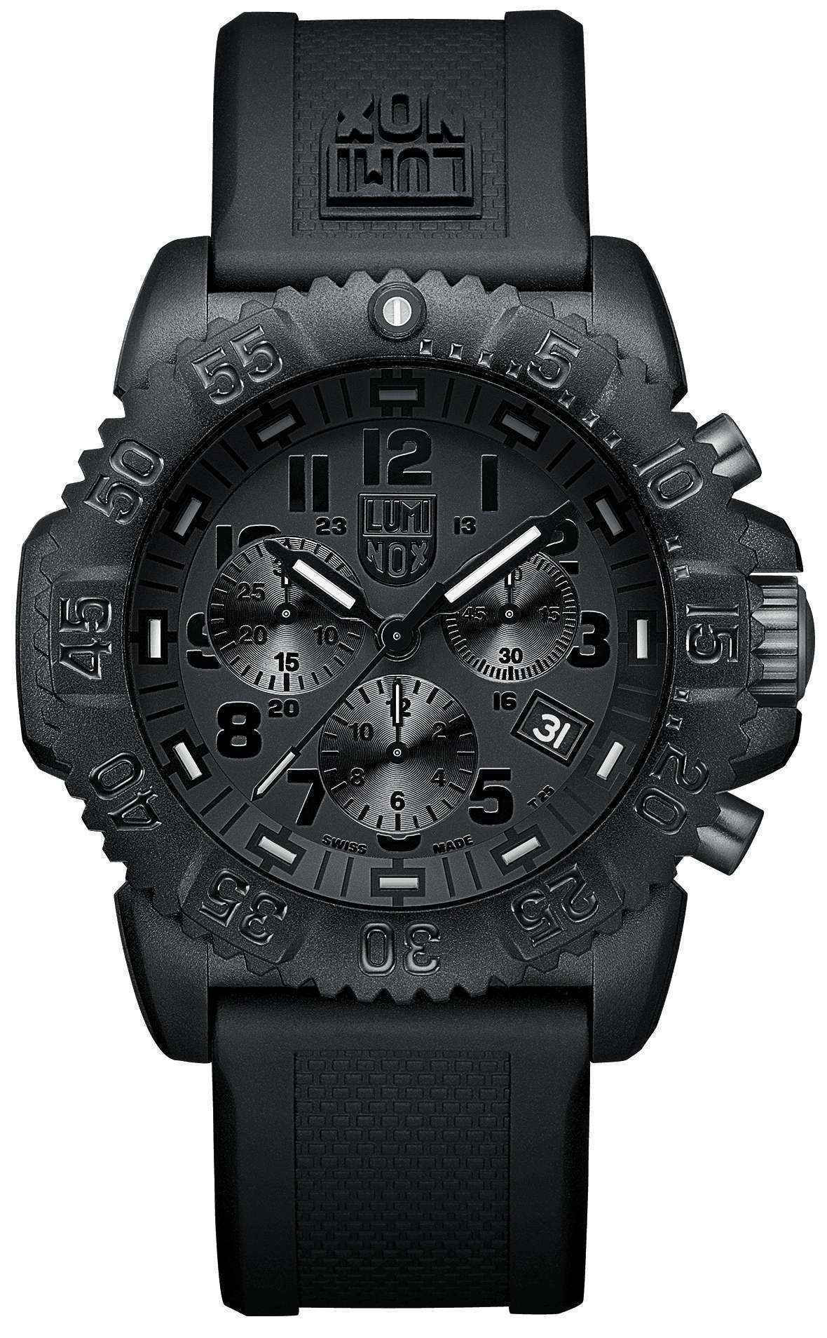 Luminox Sea Navy Seal Colormark Chrono 3080 Series Swiss Quartz 200M XS.3081.BO Mens Watch