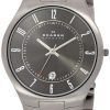 Skagen Grenen Titanium Black Dial 801XLTXM Mens Watch