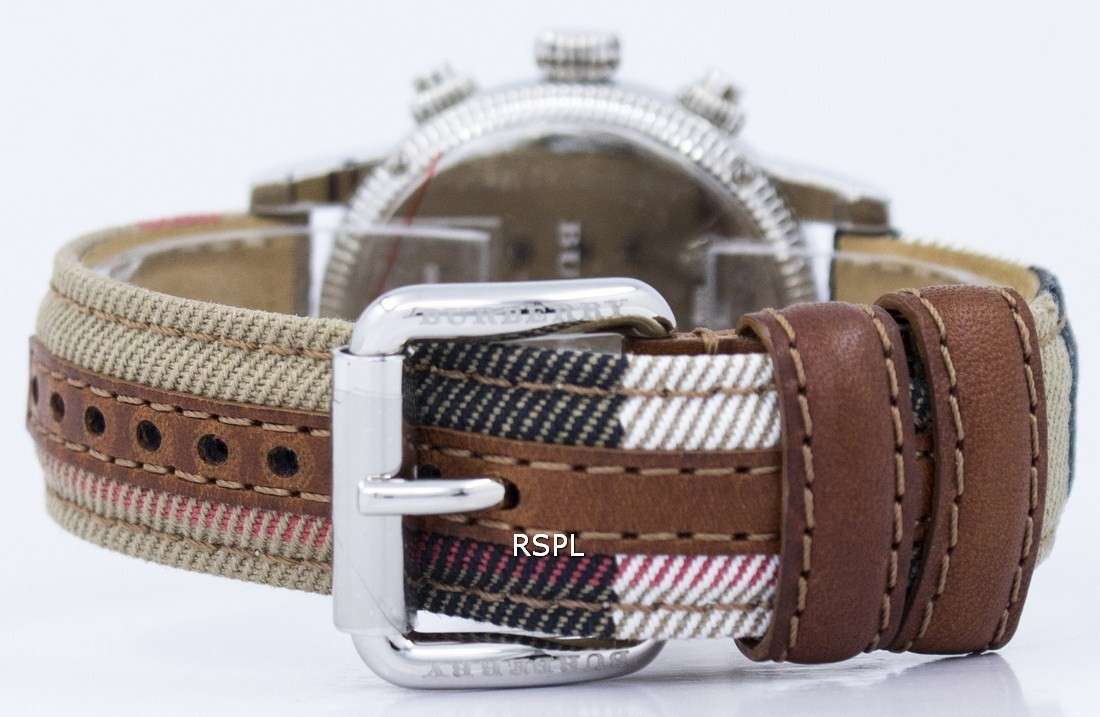 Burberry House Check Chronograph Quartz BU7820 Women's Watch