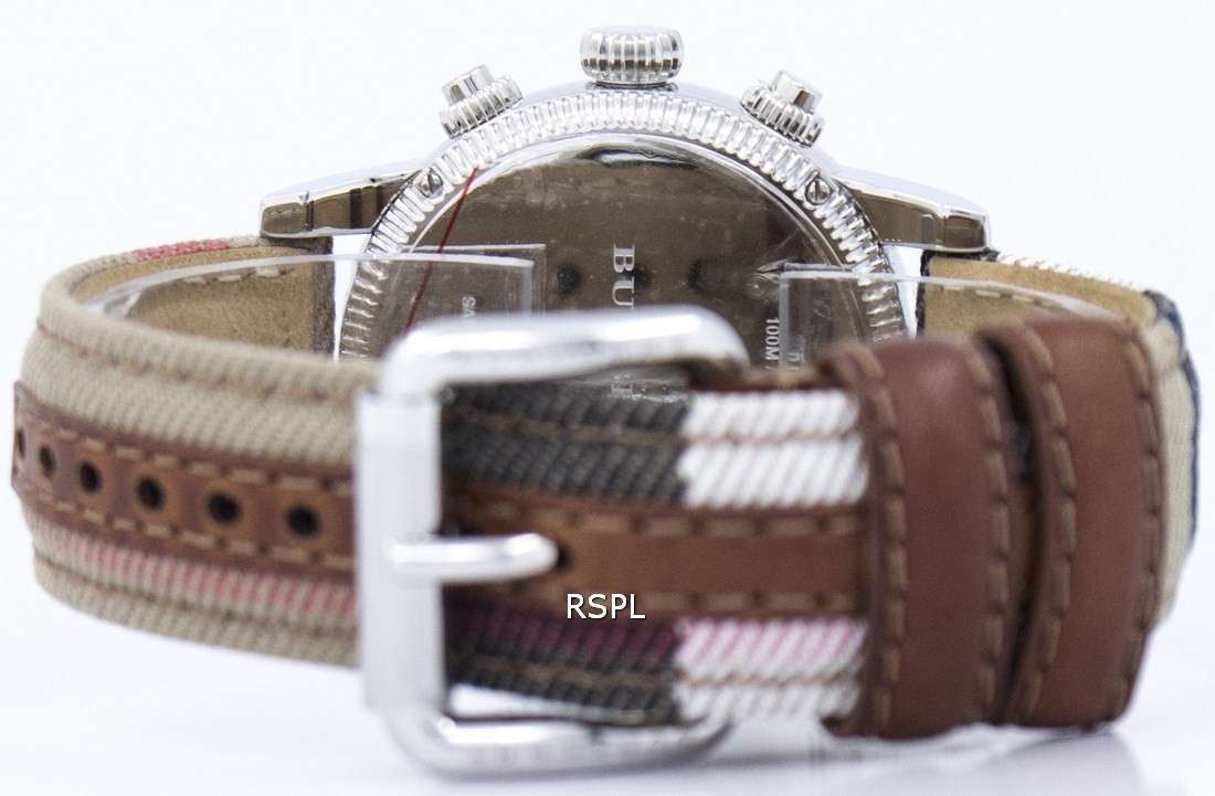 Burberry House Check Chronograph Quartz BU7820 Women's Watch