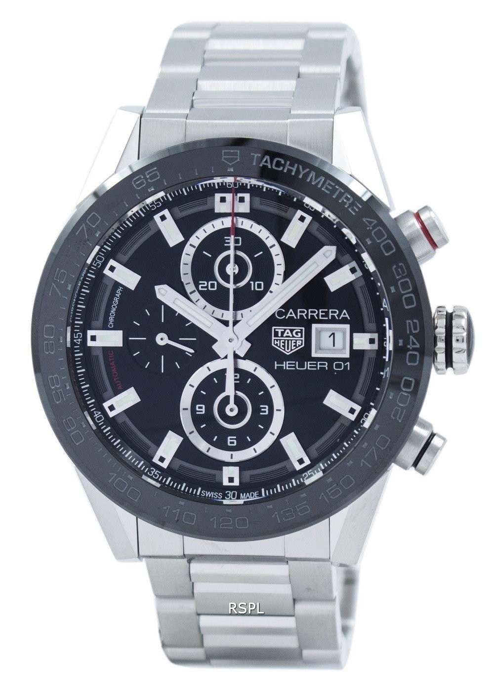 Tag Heuer Carrera Chronograph Tachymeter Automatic CAR201Z.BA0714 Men's Watch