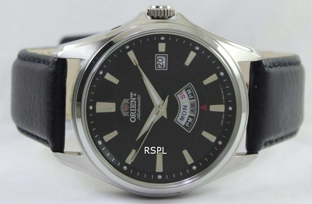 Orient Classic Automatic AMPM Indicator FFN02005B FN02005B Mens Watch