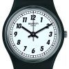 Swatch Originals Something Black Analog Quartz LB184 Women's Watch