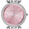 Michael Kors Darci Pink Dial Crystals MK3352 Womens Watch