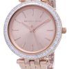 Michael Kors Mini Darci Crystals Rose Gold Tone MK3366 Womens Watch