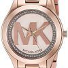 Michael Kors Mini Slim Runway Quartz Diamond Accent MK3549 Women's Watch