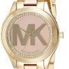 Michael Kors Mini Slim Runway Quartz Diamond Accent MK3650 Women's Watch