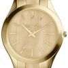 Michael Kors Runway Gold Tone Horn Dial MK4285 Womens Watch