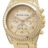 Michael Kors Golden Runway Glitz Chronograph MK5166 Womens Watch