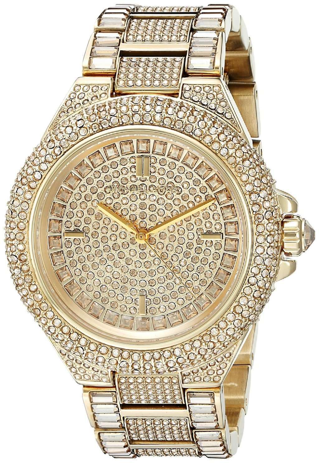 Michael Kors Camille Swarovski Crystal Encrusted MK5720 Womens Watch