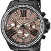 Michael Kors Everest Chronograph Rose Dial MK5879 Womens Watch
