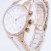 Michael Kors Ritz Quartz Chronograph Crystal Accent MK6324 Women's Watch