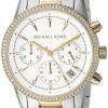 Michael Kors Ritz Chronograph Quartz Diamond Accent MK6474 Women's Watch