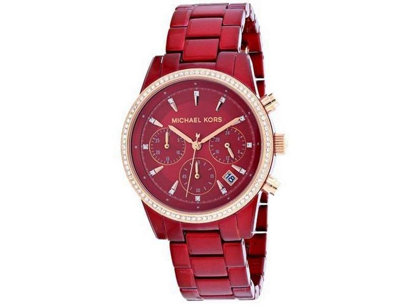 Michael Kors Ritz MK6665 Diamond Accents Quartz Women's Watch