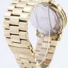 Michael Kors Gold-Tone Runway MK8077 Unisex Watch