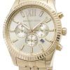 Michael Kors Lexington Chronograph Champagne Dial MK8281 Mens Watch