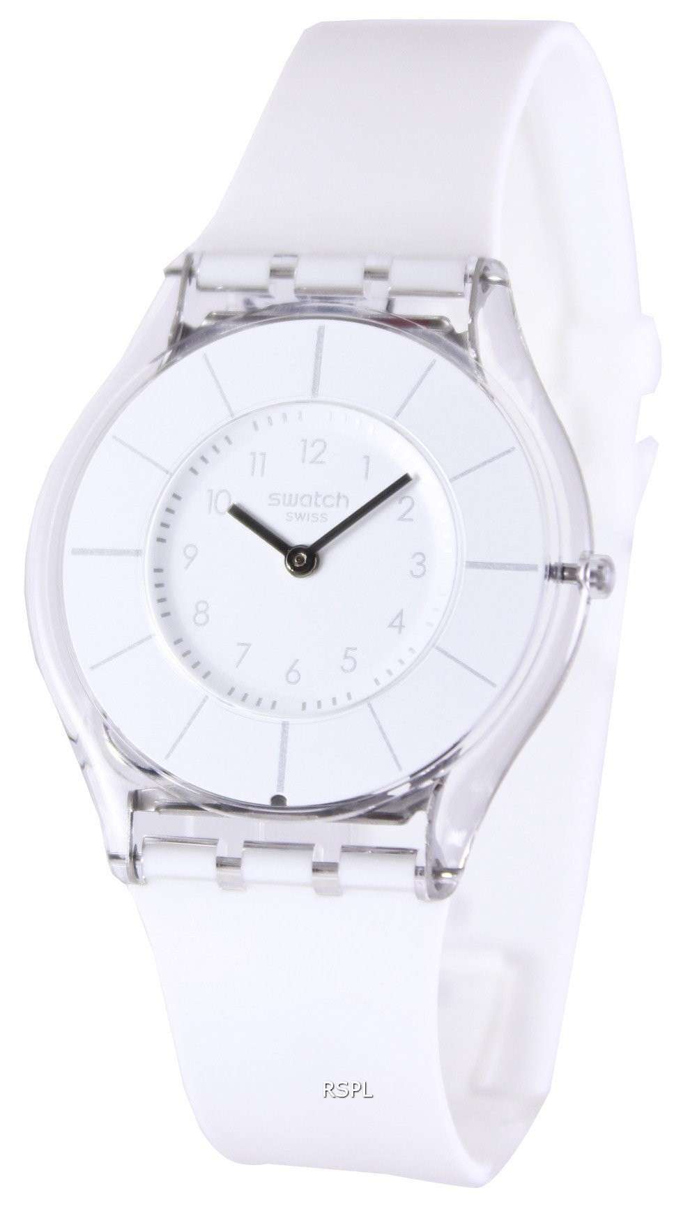 Swatch Classic White Classiness Swiss Quartz SFK360 Women's Watch