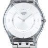 Swatch Skin Metal Knit Quartz SFM118M Women's Watch