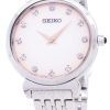 Seiko Quartz SFQ803 SFQ803P1 SFQ803P Diamond Accents Women's Watch