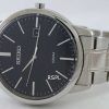 Seiko Quartz Black Dial SGEH09P1 SGEH09P Mens Watch