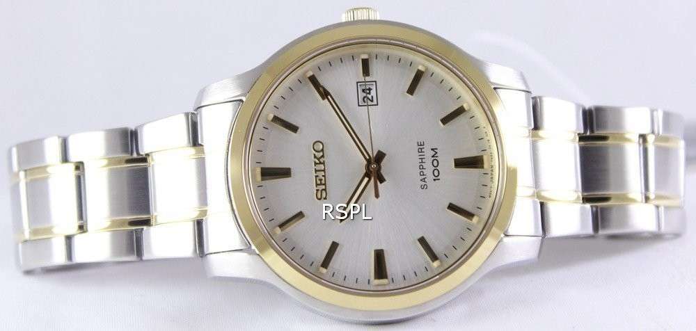 Seiko Neo Classic Quartz Sapphire 100M SGEH42 SGEH42P1 SGEH42P Men's Watch