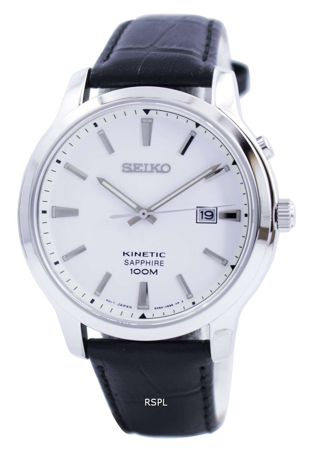 Seiko Kinetic Sapphire 100M SKA743 SKA743P1 SKA743P Mens Watch - Zetamarket