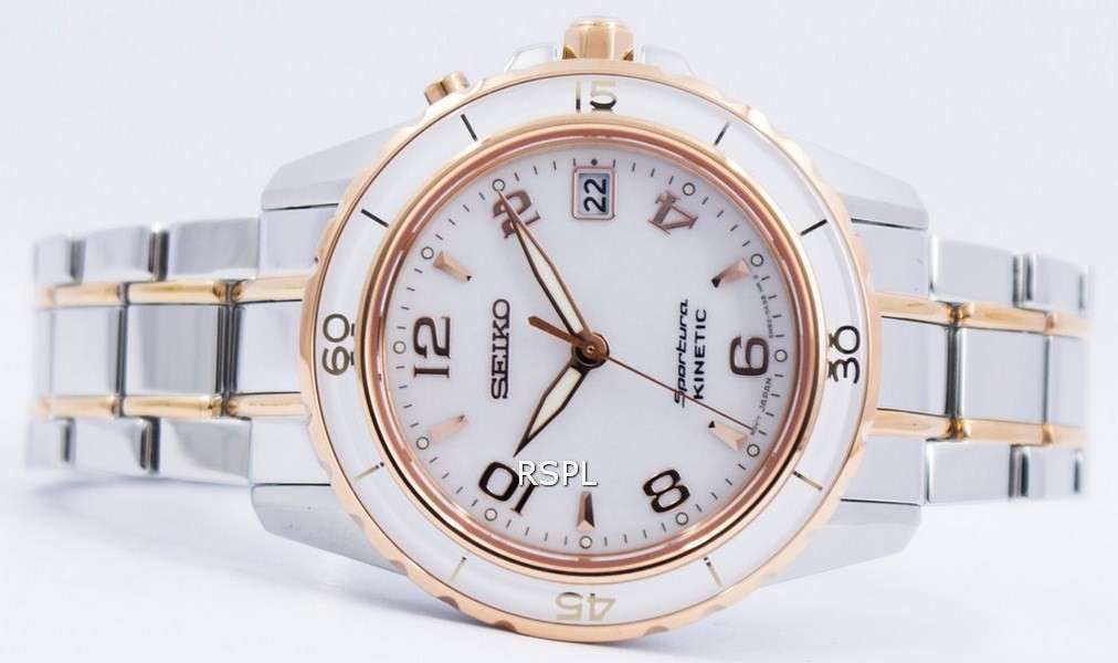 Seiko Sportura Kinetic SKA878 SKA878P1 SKA878P Womens Watch