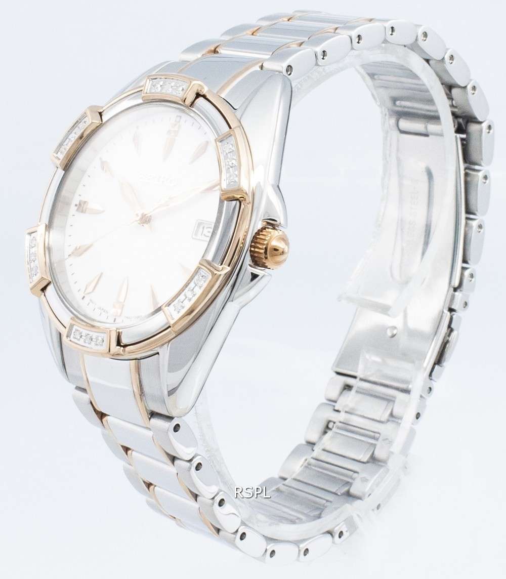 Seiko Conceptual SKK878P SKK878P1 SKK878 Diamond Accents Quartz Women's Watch