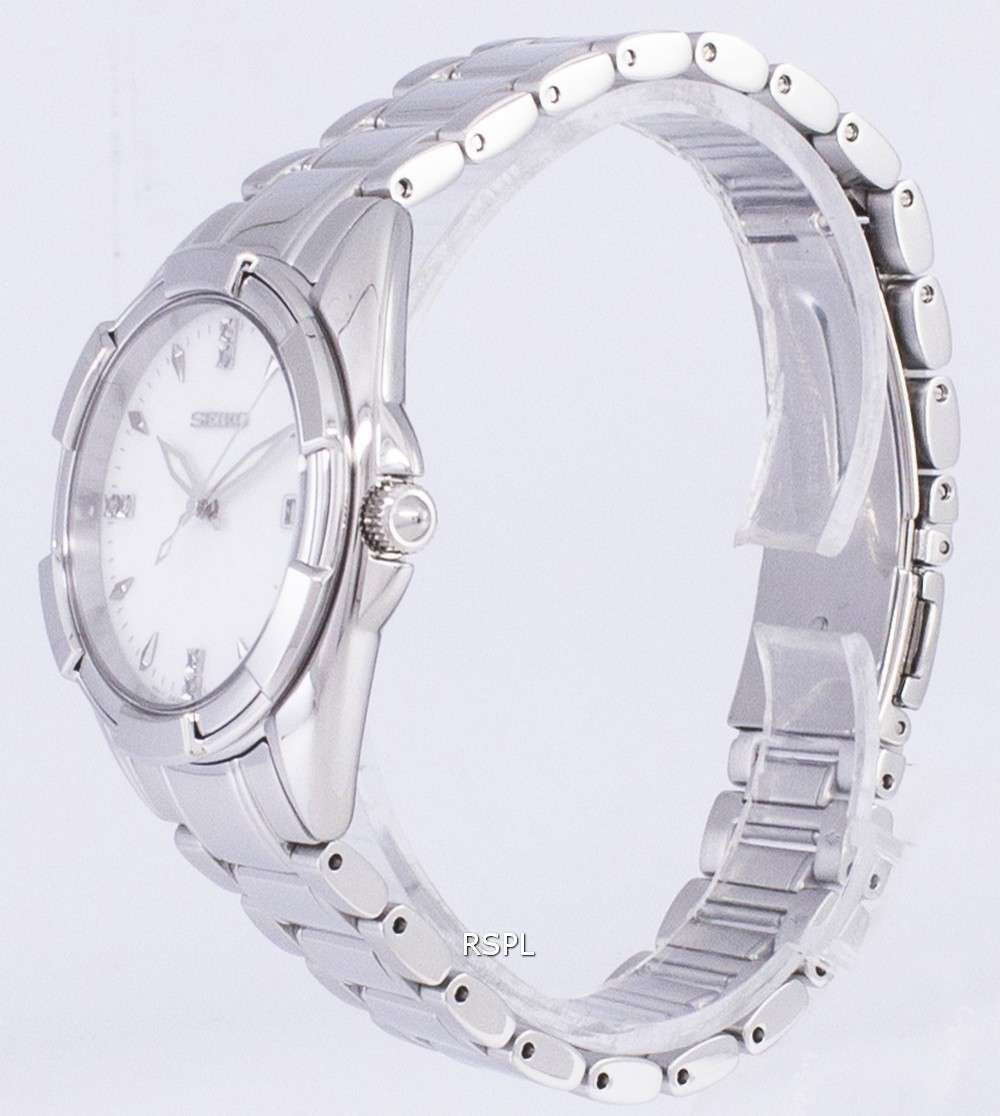 Seiko Quartz Diamond Accents SKK885 SKK885P1 SKK885P Women's Watch
