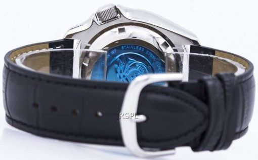Seiko Automatic Diver's Ratio Black Leather SKX007J1-LS6 200M Men's Watch