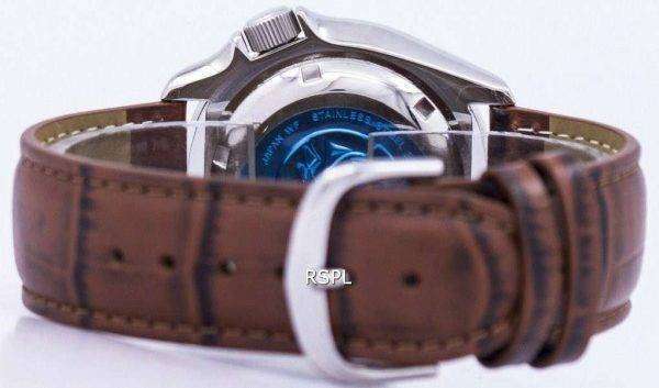 Seiko Automatic Diver's Ratio Brown Leather SKX007J1-LS7 200M Men's Watch