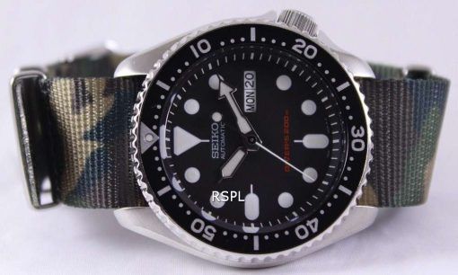 Seiko Automatic Diver's 200M Army NATO Strap SKX007K1-NATO5 Men's Watch