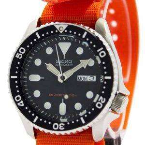 Seiko Automatic Diver's 200M NATO Strap SKX007K1-NATO7 Men's Watch