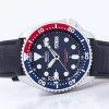 Seiko Automatic Diver's Ratio Black Leather SKX009J1-LS6 200M Men's Watch